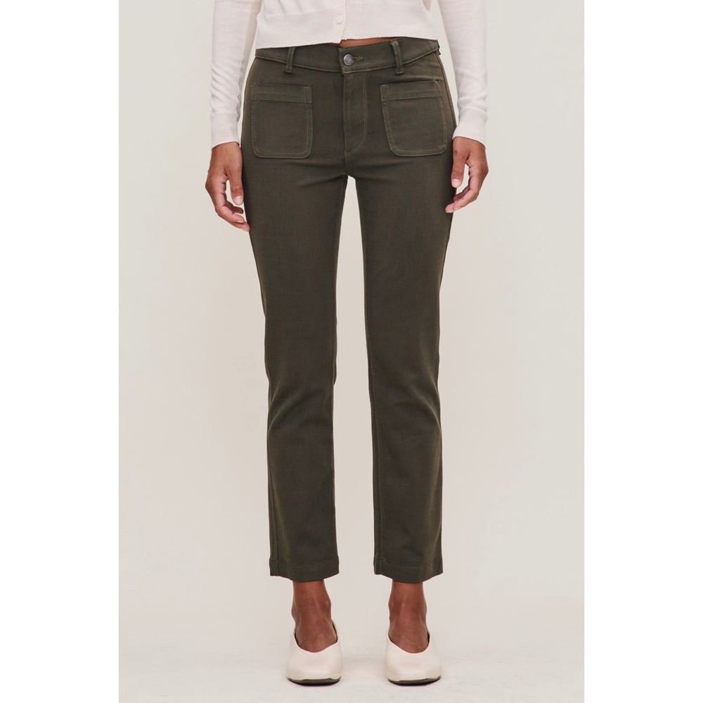 NWT DL1961 Mara Straight Instasculpt Mid Rise Jeans in Dark Catskills Sz 27 $219